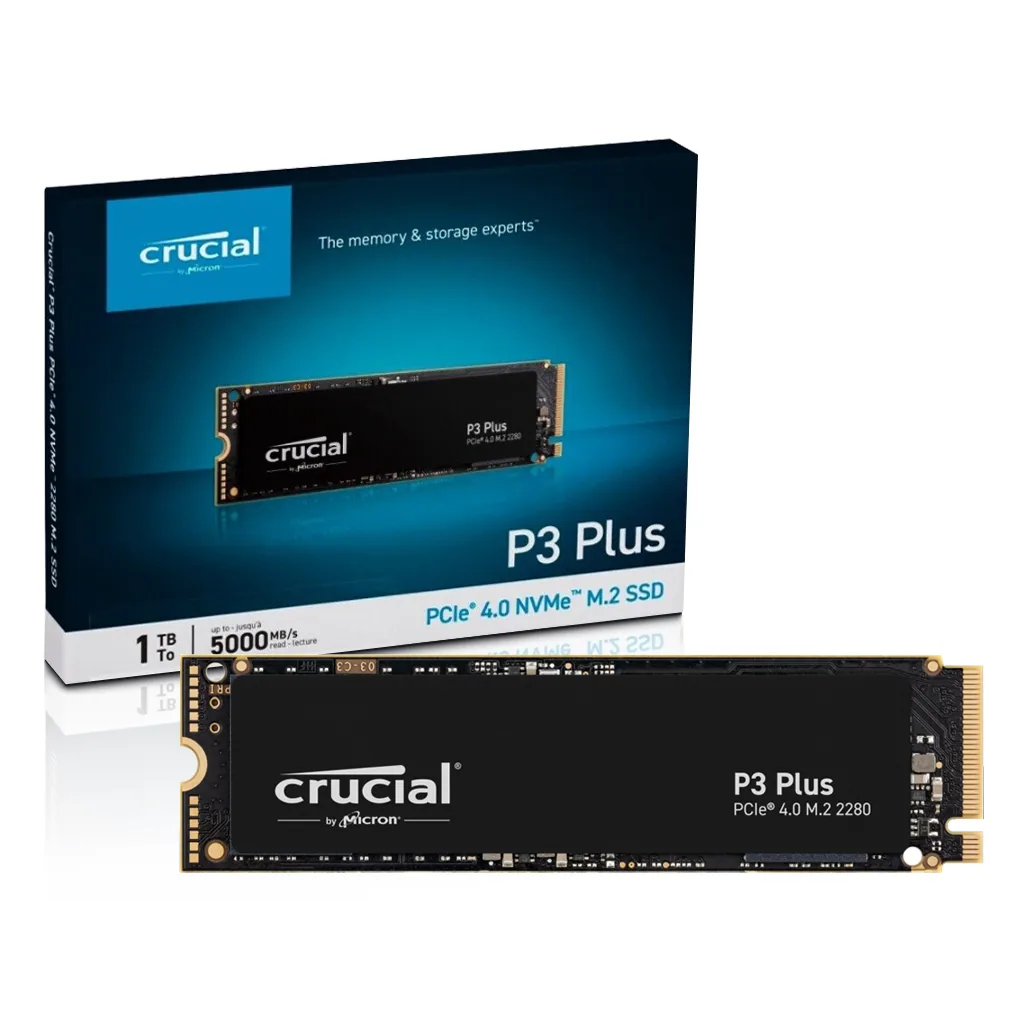 SSD Crucial P3 Plus 1TB M.2 NVMe